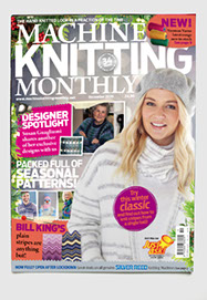 Design & art direction of Machine Knitting Monthly magazine by Nick McKay. MKLive! advertisement