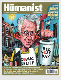 Redesign of New Humanist magazine by Nick McKay. Shortlisted for Best Design/Redesign at the MD&J Awards. Cover